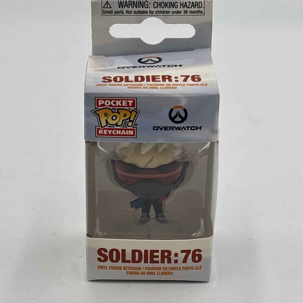 Overwatch Soldier: 76 Funko Pocket Pop! keychain